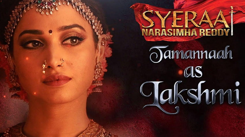 Tamannaah as Lakshmi, sye raa narasimha reddy 高画質の壁紙