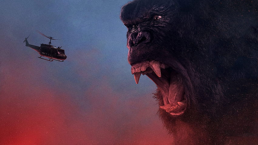 2017 Kong Skull Island Hail The King, Filmler, Arka Planlar ve HD duvar kağıdı