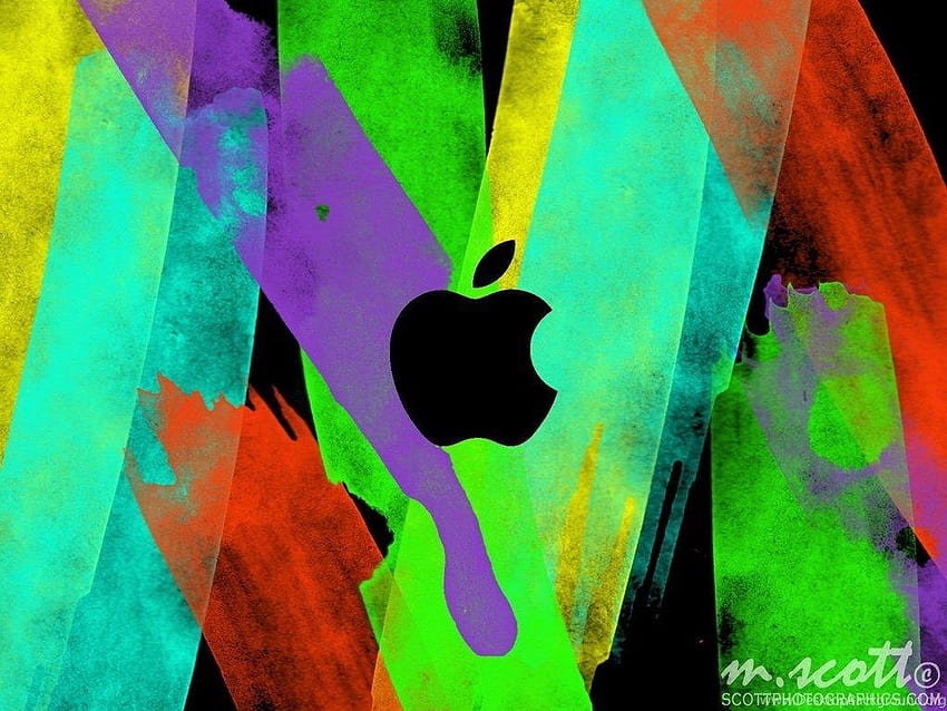 Cool Apple Logo Cave Backgrounds, cool apple logo background HD wallpaper