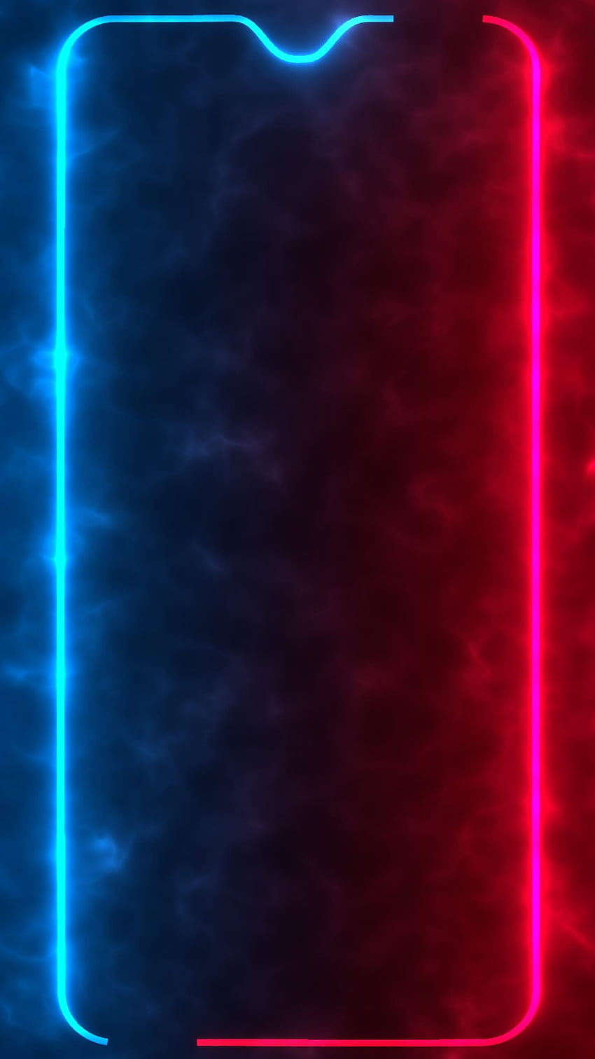 Neonrahmen, Neonrand HD-Handy-Hintergrundbild