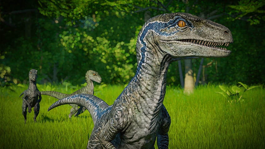 Jurassic World Evolution получава кожата на Raptor Squad, jurassic world evolution 2 HD тапет