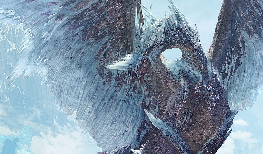 MHW: Iceborne Story Trailer révèle un nouveau dragon ancien, velkhana Fond d'écran HD