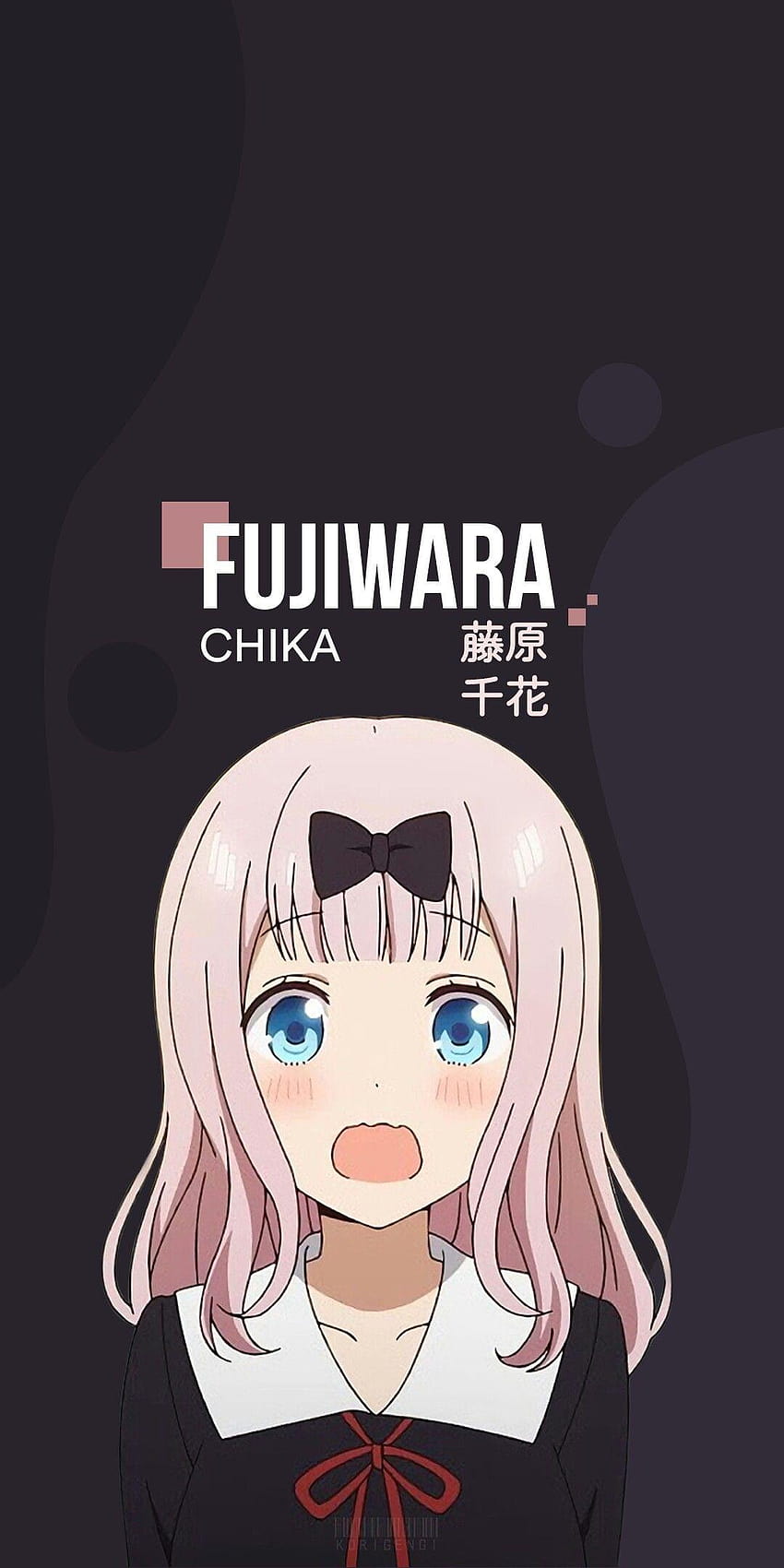 Chika Fujiwara, kaguya sama wa kokurasetai HD-Handy-Hintergrundbild