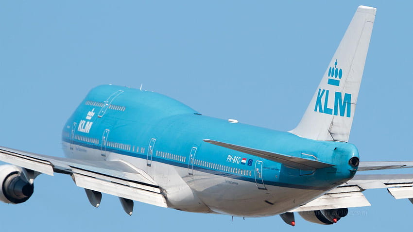 KLM vliegtuig foto Boeing 737 747 777 Airbus A330 Fokker 50 70 100 HD wallpaper
