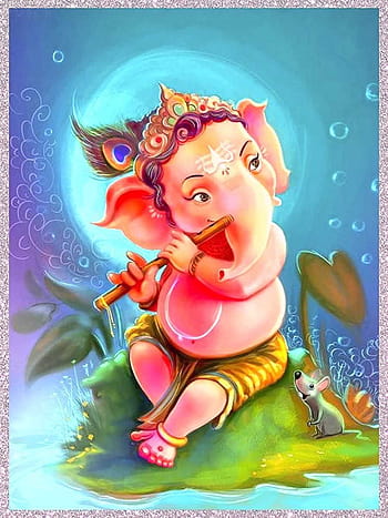 Ganesh cartoon HD wallpapers | Pxfuel