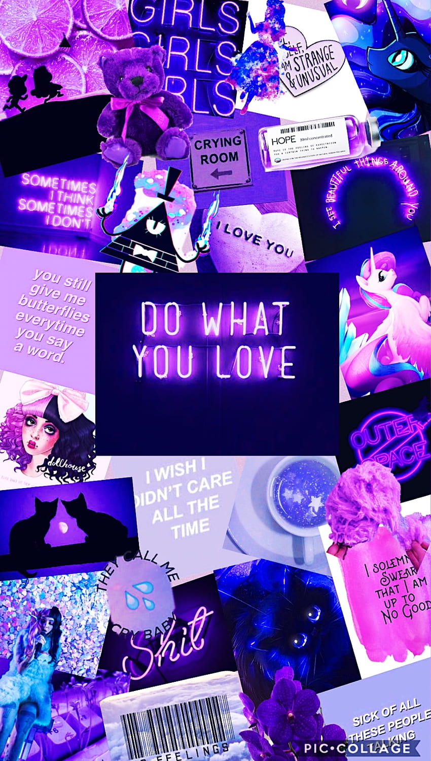 Purple love by me Instagram : @_mimis_b en 2019, vsco violet Fond d'écran de téléphone HD