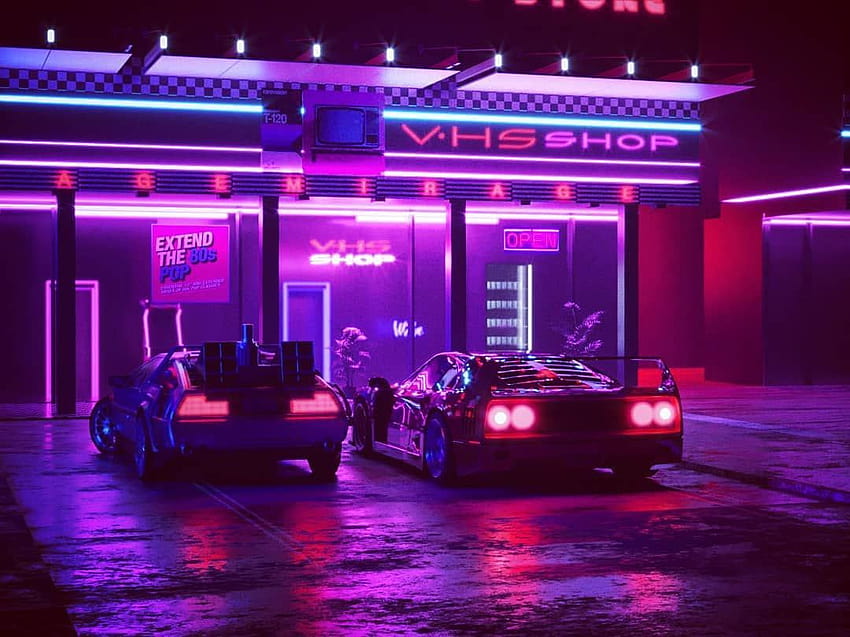 Jdm Neon : Japan Neon Cave / The 80s neon are back and they look amazing on a mobile phone screen, such as the iphone, purple jdm HD wallpaper
