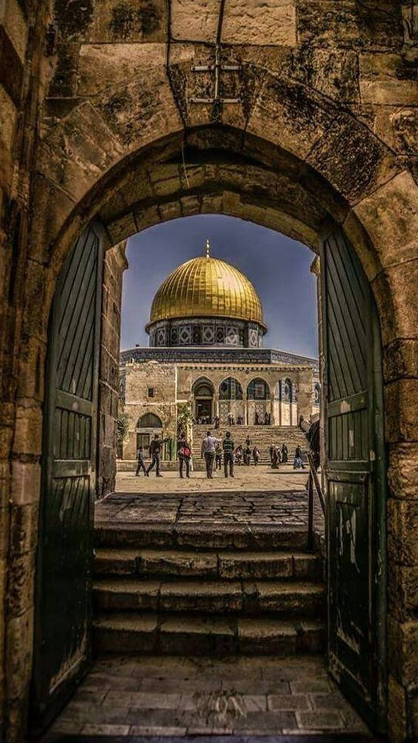 Jerozolima Palestyna autorstwa Ahmad_Ps, Palestyna iphone Tapeta na telefon HD