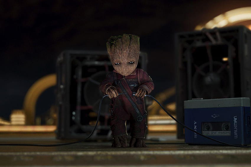 Please let the first Teen Groot figurine also be the last, groot teenager HD wallpaper