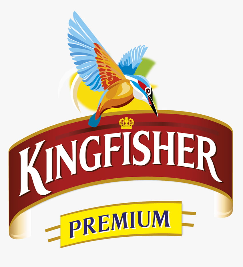 Kingfisher Logo Png, logo della birra Sfondo del telefono HD