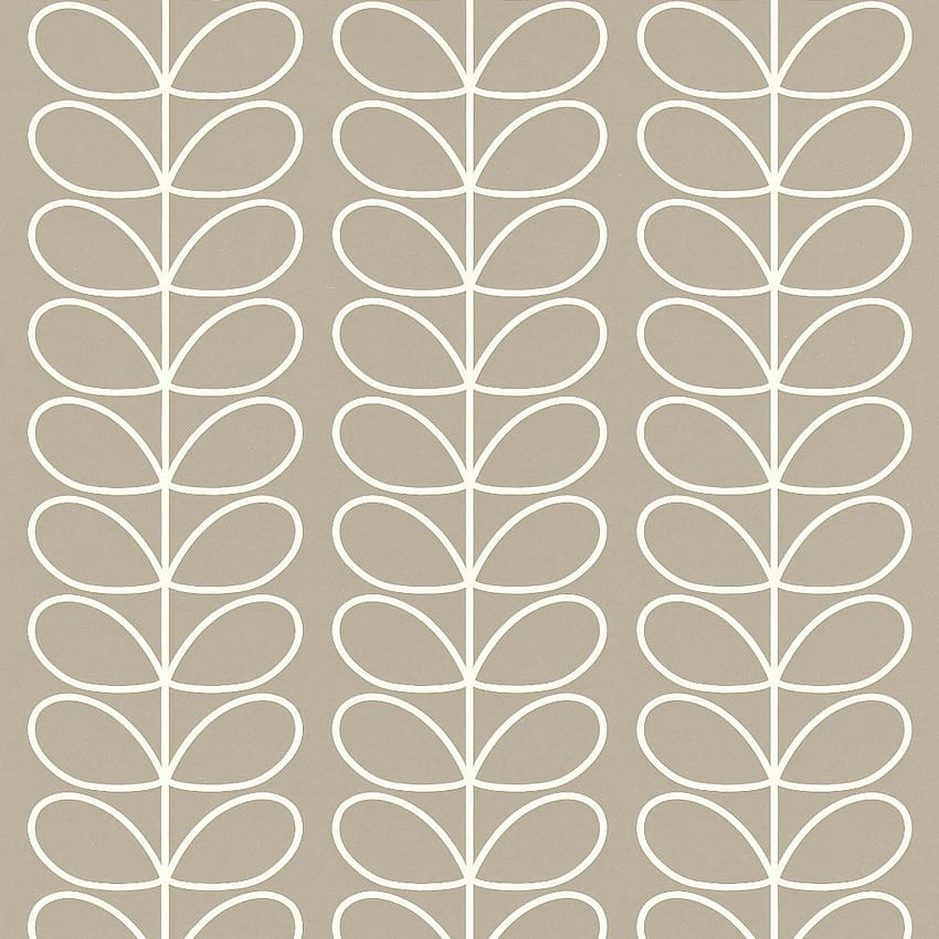 ORLA KIELY FLOWER OVAL  Retro wallpaper Pattern design Pattern art