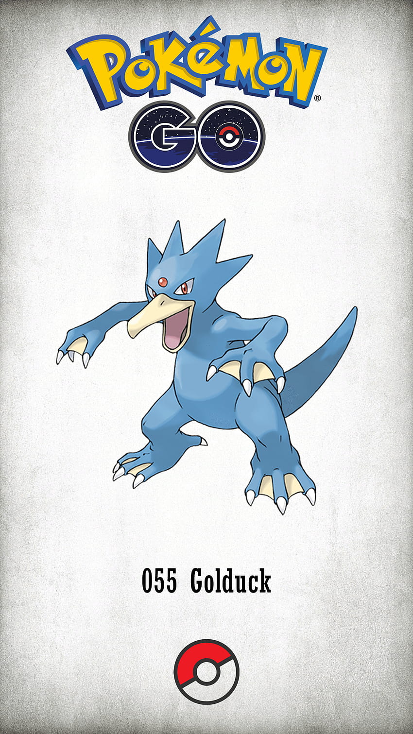 Golduck, pixel, pokemon, HD phone wallpaper | Peakpx