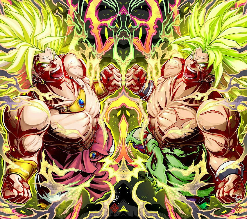 Broly old and new, old broly vs new broly HD wallpaper | Pxfuel