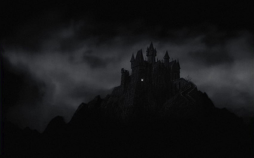 4 Dark Halloween, dark castelo HD wallpaper