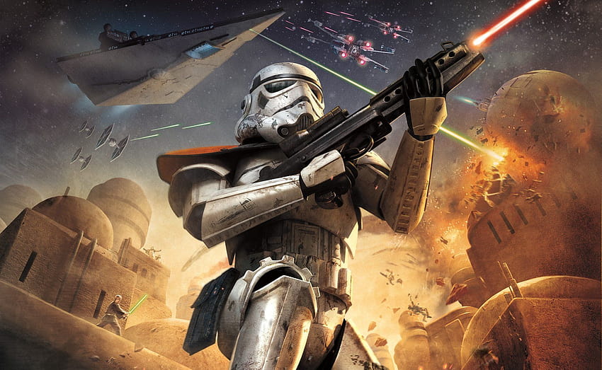 2 Star Wars Battlefront: Elite Squadron, star wars squadrons HD wallpaper