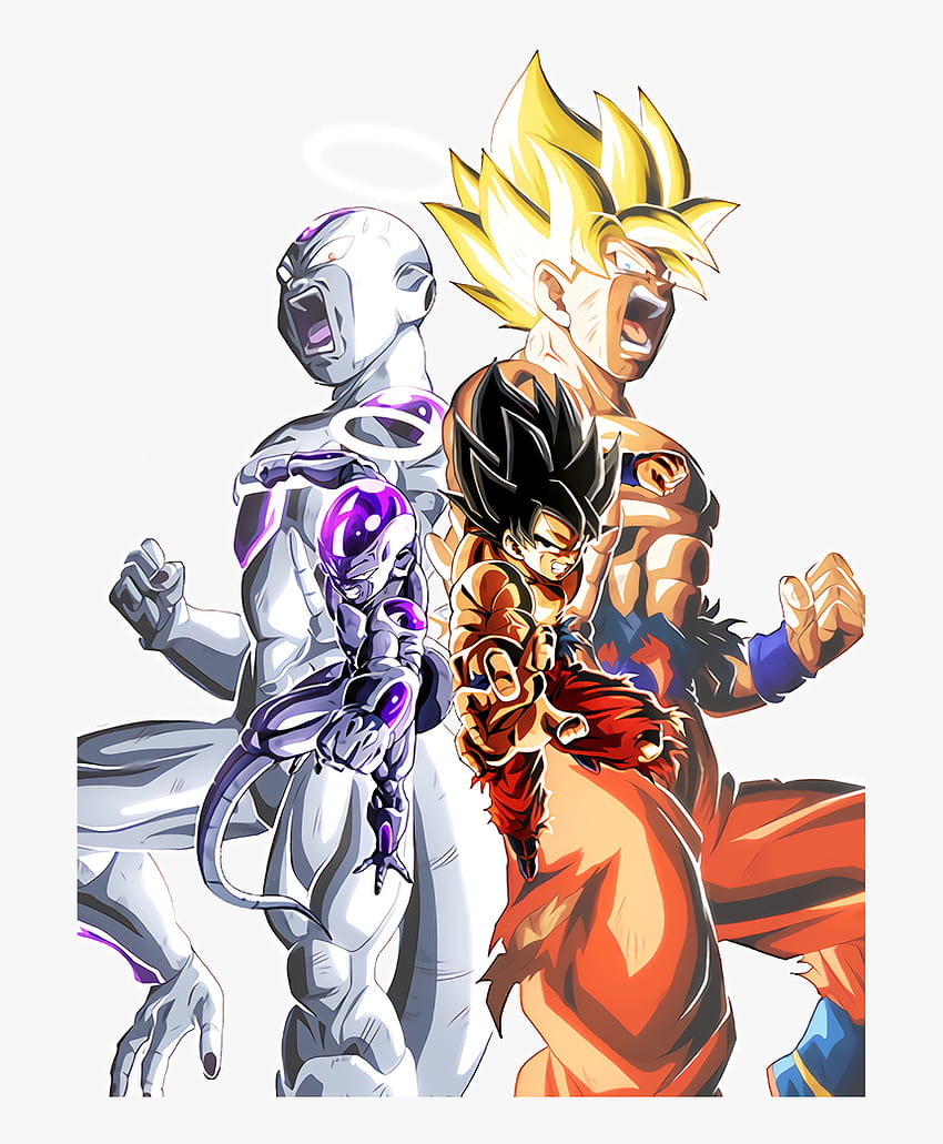 Goku und Frieza Dokkan, Png HD-Handy-Hintergrundbild