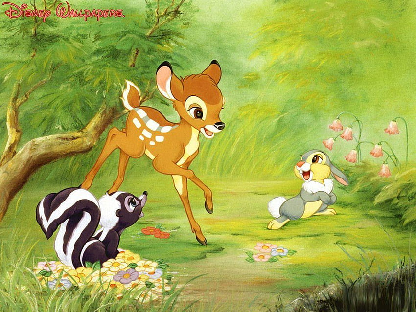 Flower, disney bambi HD wallpaper | Pxfuel