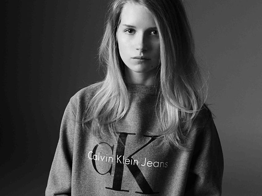 Lottie Moss pour Calvin Klein : dans les fashion pas de Kate HD wallpaper