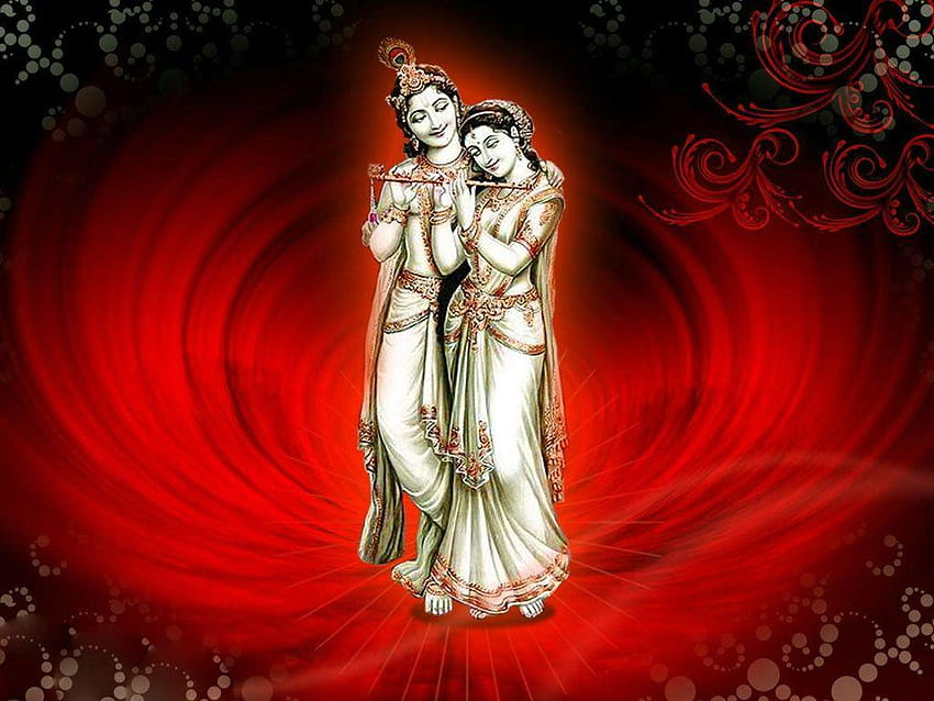 Beautiful Radha Krishna, lord krishna for mobile HD wallpaper