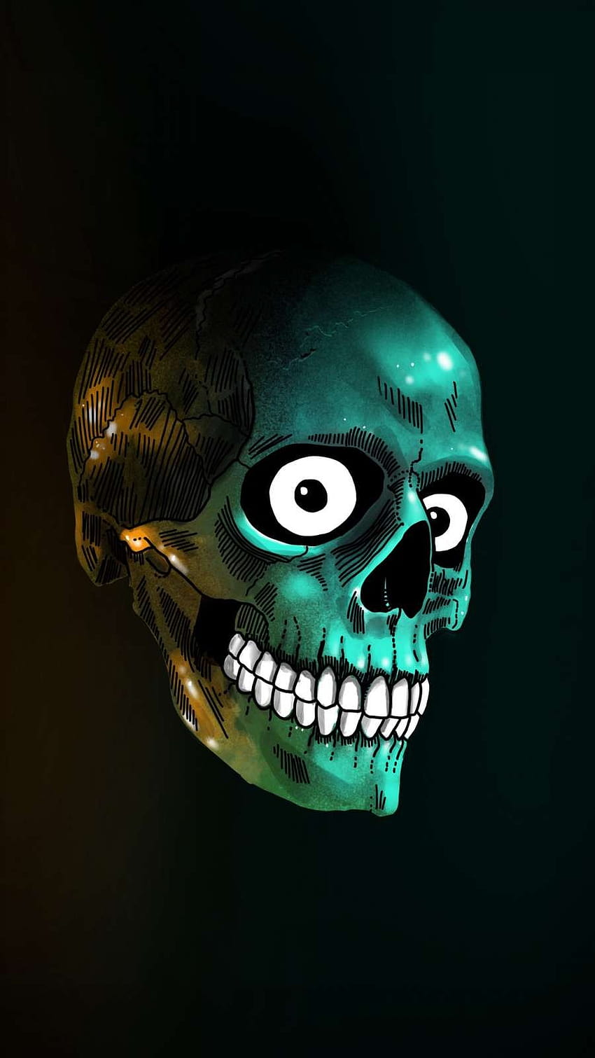4d live ,face,skull,bone,head,jaw,illustration,mouth,animation, ghost,fictional character, ghost head HD phone wallpaper