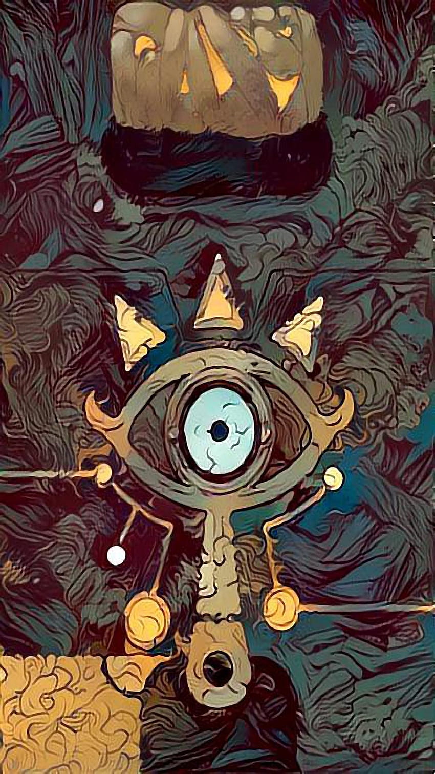 Sheikah Slate Paint to your cell phone HD phone wallpaper