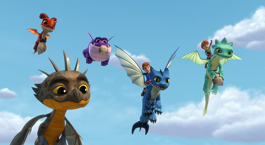 Dragons Rescue Riders Trailer, for DreamWorks' New Netflix HD wallpaper