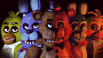 Five Nights at Freddy's 2 Desktop Background by