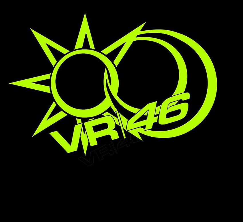 What Font Is Valentino Rossi 46, vr 46 logo HD wallpaper
