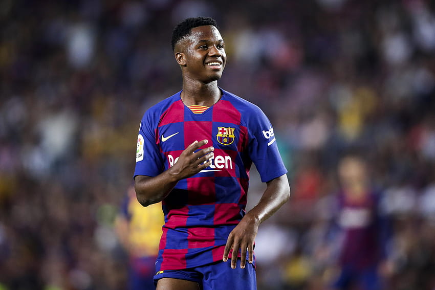 Ansu Fati's First Coach Hails Barcelona Prodigy, 'Never Seen Anything Like Him' HD wallpaper