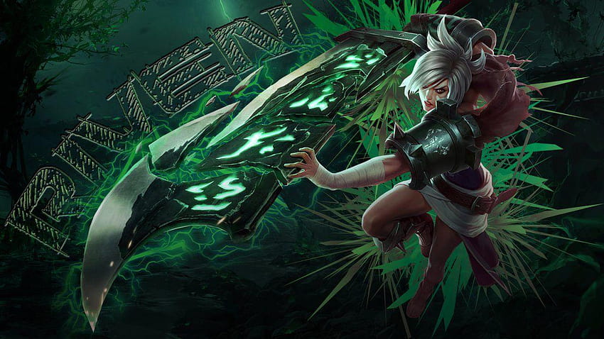 Dawnbringer Riven (skin wallpapers FullHD) [Artist: Gudatou] - League of  Legends - Waifu Clan [anime pics & digital art]