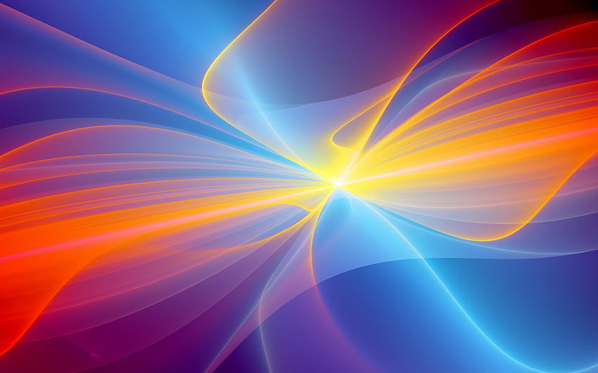 Of The Day:, yellow red and blue mix design HD wallpaper