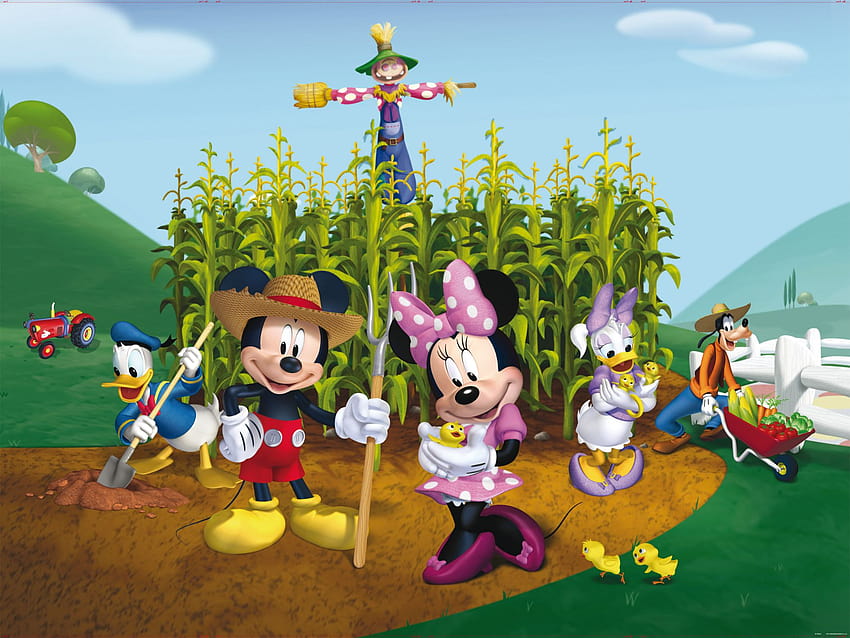 Disney Kinderzimmer-Wand „Micky Maus“, Riesengröße, selbstklebend, Werkzeuge und Zubehör, Haus und Garten suneducationgroup HD-Hintergrundbild