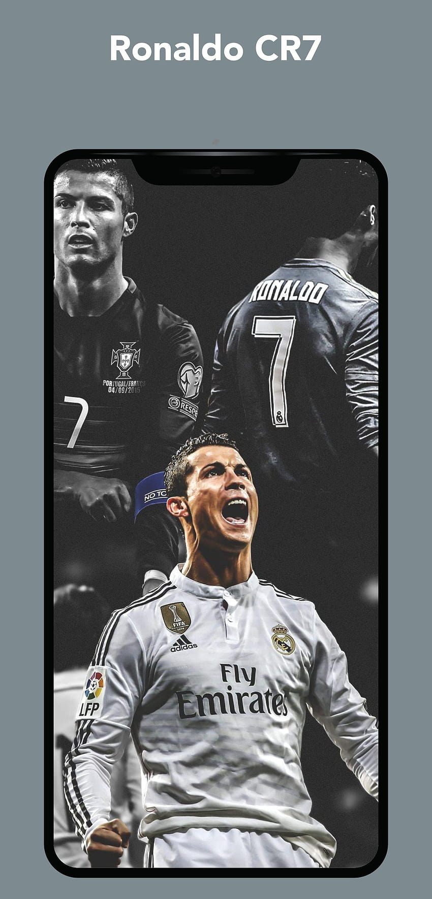Android용 축구 Mbappe Messi Ronaldo Neymar HD 전화 배경 화면