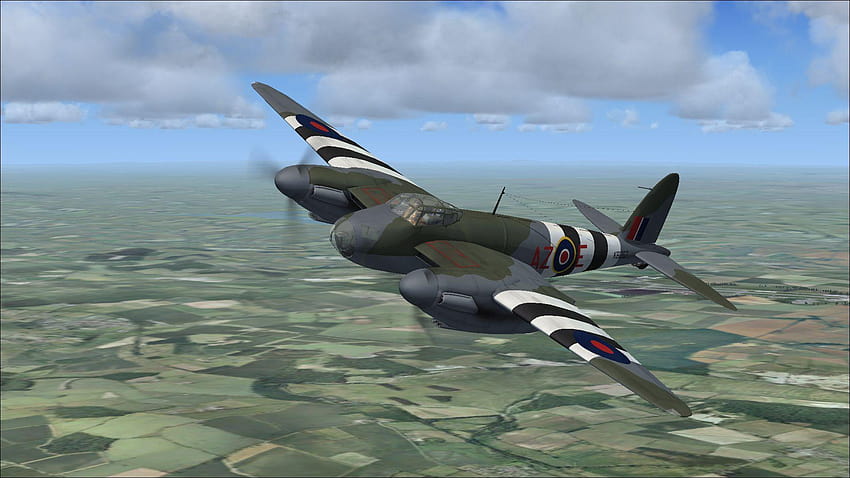 DeHavilland Mosquito di Guy Gibson per FSX, de havilland mosquito Sfondo HD