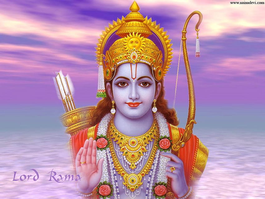 Jai Sri Ram Hindu God Beautiful, jai shri ram HD wallpaper