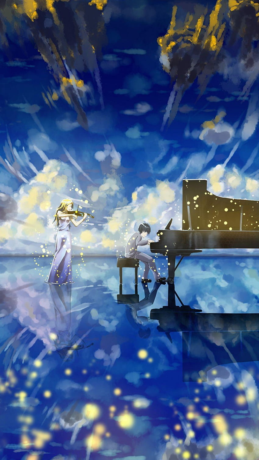 Shigatsu wa kimi no uso 1080P, 2K, 4K, 5K HD wallpapers free