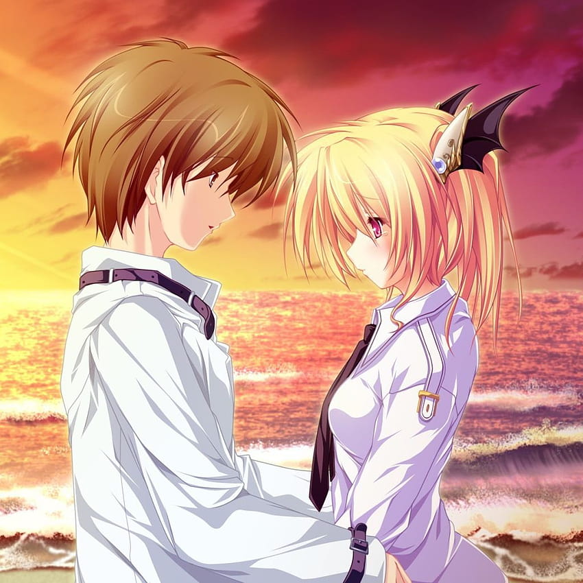 Lovers in anime Magus Tale 1024x1024, anime lovers HD phone wallpaper