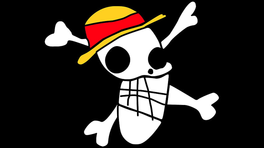 East Blue: Diventerò il re dei pirati! – Brotakus, bandiera dei pirati con cappello di paglia Sfondo HD