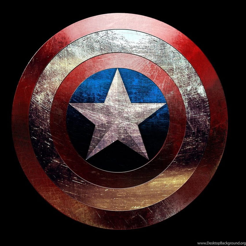 Tarcza Kapitana Ameryki, tarcza Avengersów Tapeta HD