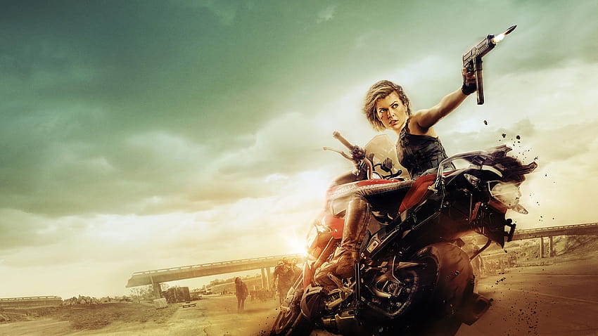 Milla Jovovich, Resident Evil 3840x2160 U Tapeta HD