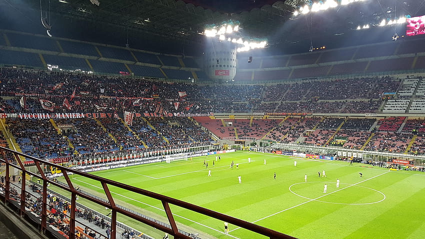 Stadio Giuseppe Meazza section 261 row 2 seat 14 HD wallpaper
