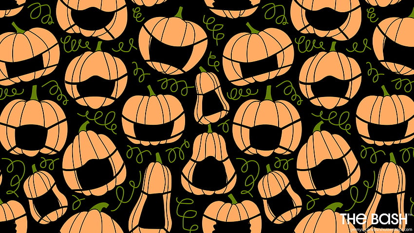 45 Halloween Zoom Backgrounds, cute simple halloween HD wallpaper