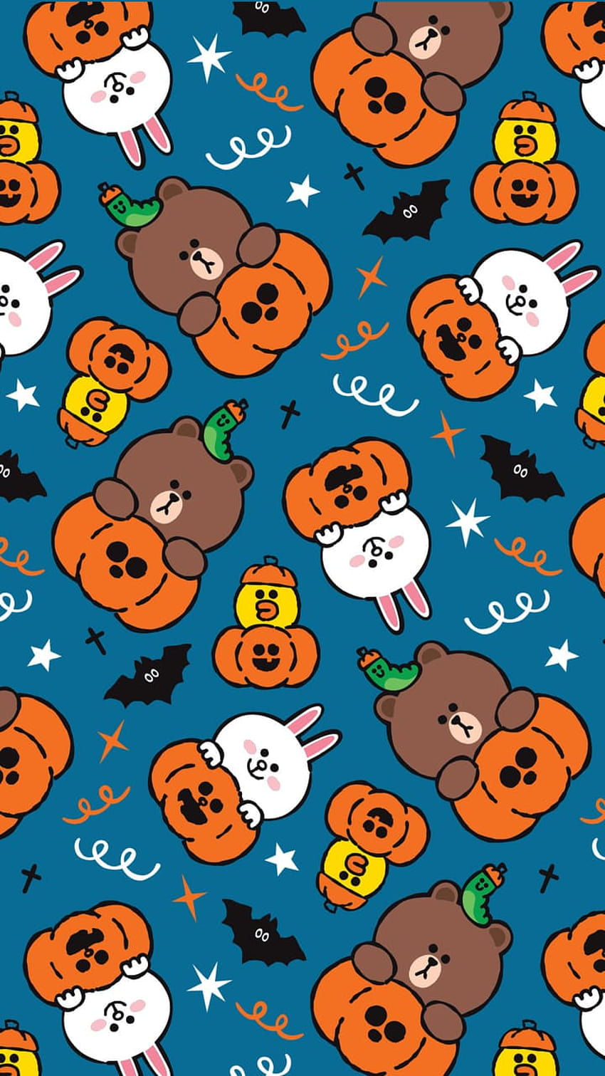 Line Friends posted by Ryan Walker, brown and friends HD phone wallpaper