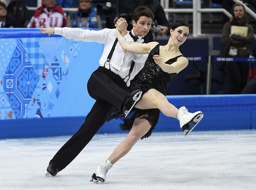 Tessa Virtue and Scott Moir at 2014 Winter Olympics in Sochi HD wallpaper