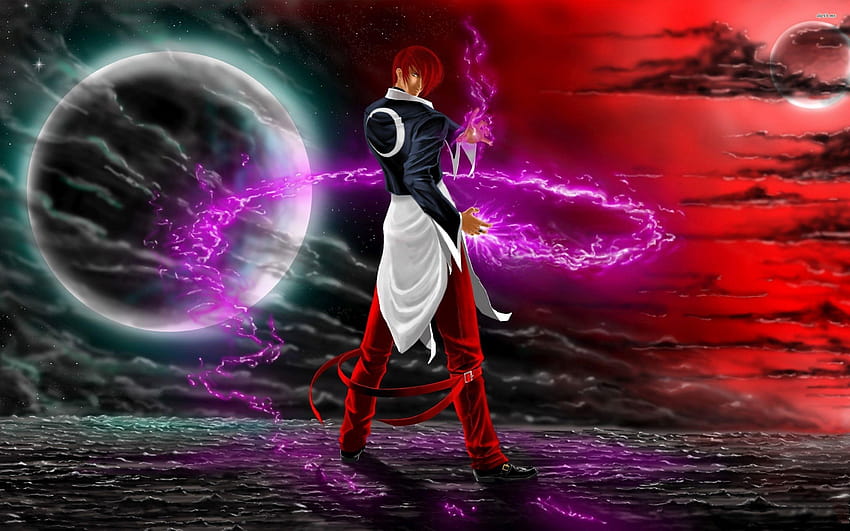 Download Iori Yagami, King of Fighters Wallpaper