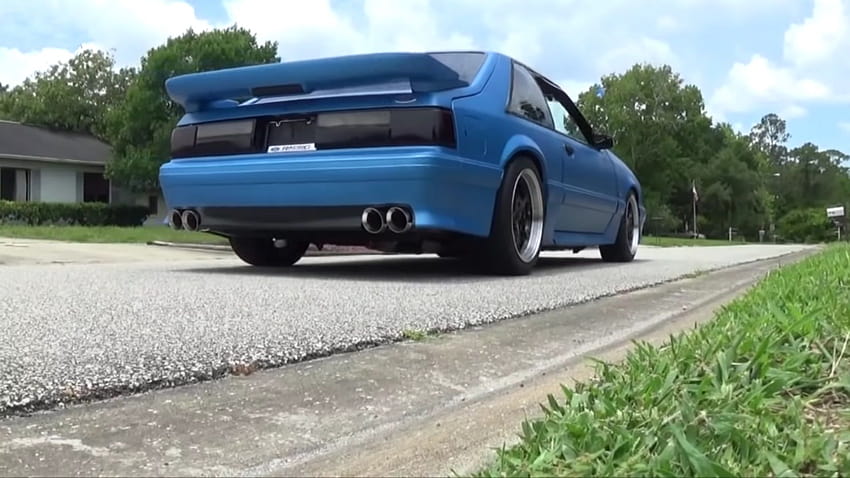 Video: 1991 Ford Mustang GT Fox Body 5.0 Exhaust Sound HD wallpaper