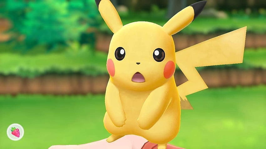 Let's Go Pikachu Surprised 4, surprised pikachu HD wallpaper