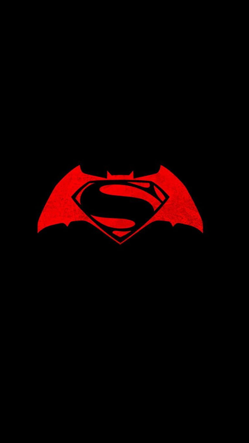 Superman Black Minimal Backgrounds 2, batman minimal amoled HD phone wallpaper