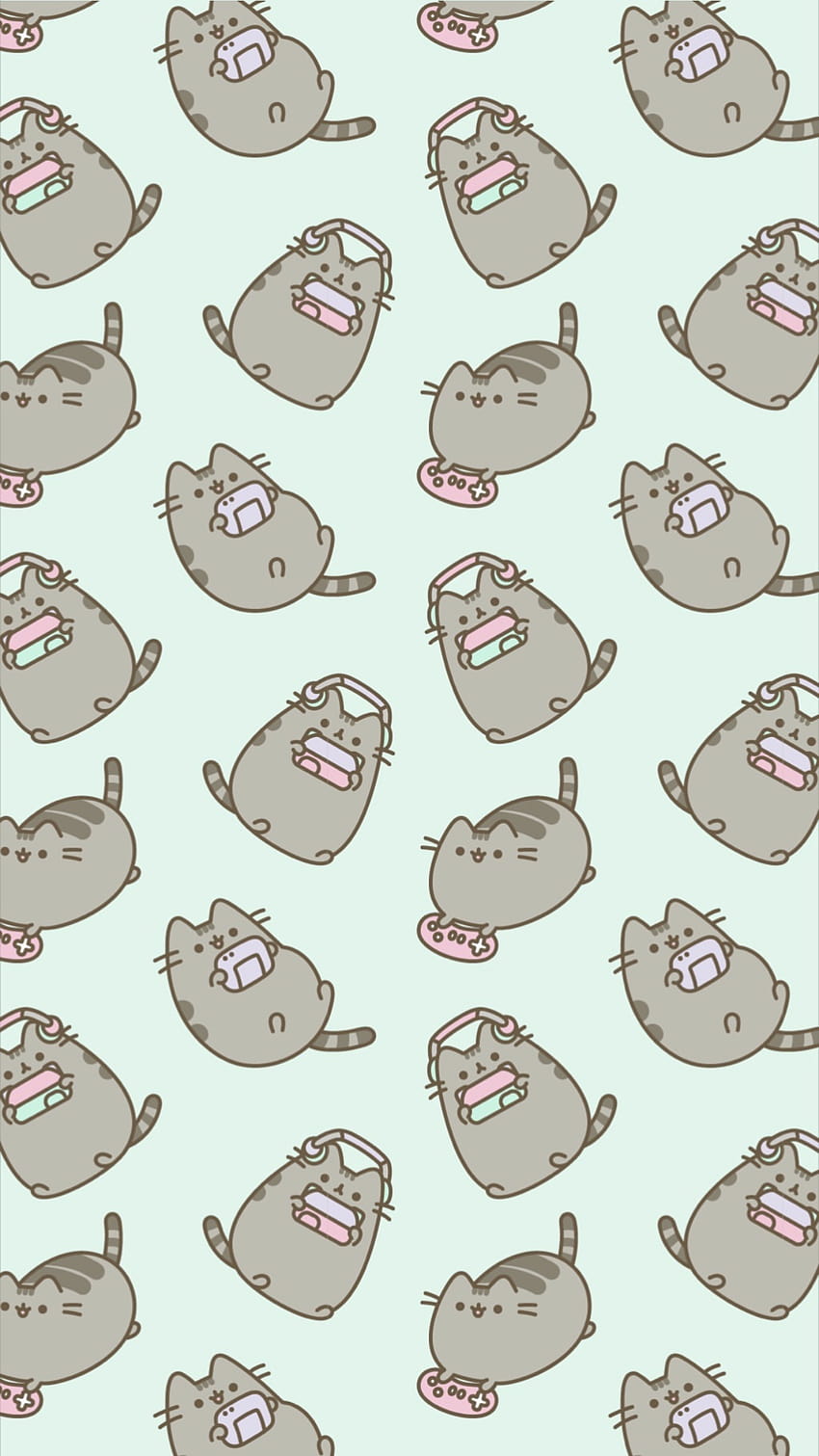 pusheen the cat iphone backgrounds pusheen gamer kitty HD phone wallpaper