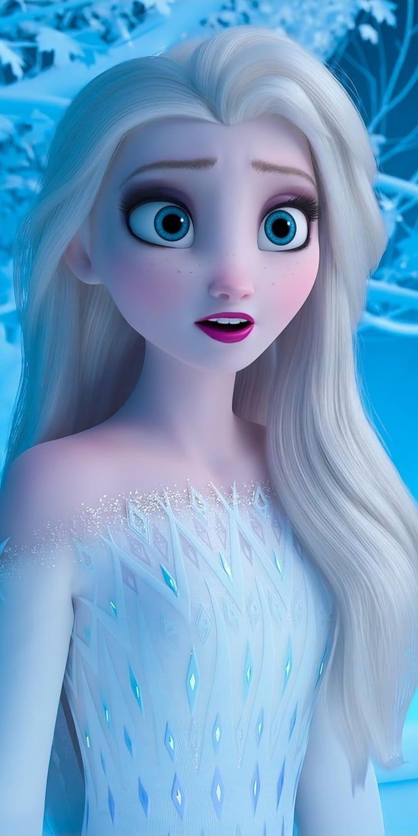 Kustomisasi 3D selimut penutup Frozen2 Elsa & Anna pada tahun 2020, android beku dan barbie wallpaper ponsel HD